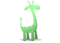 Logo van de Groene Giraf 