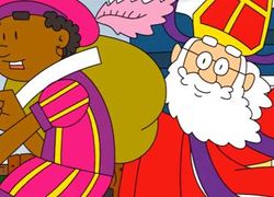 Sinterklaas en zwarte piet