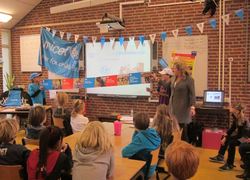UNICEF op bezoek bij Basisschool in Noordwijk