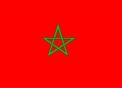 Marokko, Marokkaans, Vlag Marokko, Marokkaans, Vlag