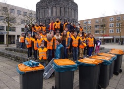 afval opruimen, Technasium SGL, opruimactie afval opruimen, Technasium SGL, opruimactie