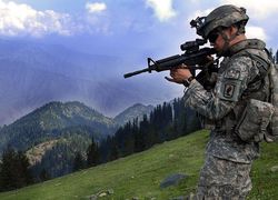 Militarien, conflictsituatie, Landmacht Militarien, conflictsituatie, Landmacht