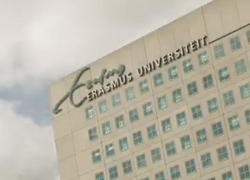 Postzegelboekje van jubilerend Erasmus Universiteit Rotterdam