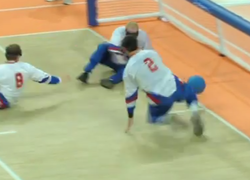 Juniortoernooi goalball bij ROC Nijmegen