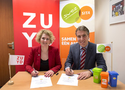 Zuyd Hogeschool en SITA tekenen vijfjarig contract voor duurzaam afvalbeleid