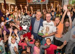 Uitreiking Verkeersveiligheidslabel basisschool Laetare (foto: Studio Wierd)