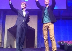 Jasper Rijpma en Staatssecretaris Dekker Jasper Rijpma en Staatssecretaris Dekker