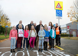 Start pilot schoolzone Lelystad (foto: Fotostudio Wierd) Start pilot schoolzone Lelystad (foto: Fotostudio Wierd)