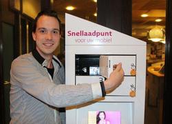 Een snellaadstation op de Radboud Universiteit 