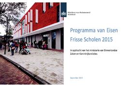 PVE Frisse Scholen 2015