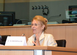 Londa Schiebinger, spreker op Paleissymposium over 'Gendered Innovation', foto:Chiara Tripepi, Wikimedia Commons CC-BY-SA-3.0 