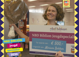 Miriam Bakker verkozen tot NBD Biblion Jeugdspecialist van het Jaar