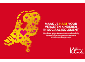 Het Vergeten Kind start campagne voor kinderen in sociaal isolement