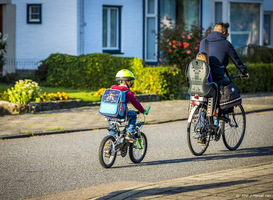 Veilig Verkeer Nederland: breng kinderen met de fiets naar school