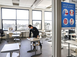 Flitspeiling CNV: Meerderheid leraren wil geen volledige heropening scholen