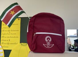 Basisschoolleerlingen in actie voor arme kinderen in Suriname Basisschoolleerlingen in actie voor arme kinderen in Suriname