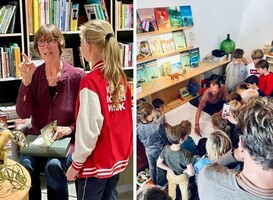 Schrijverscentrale boekt recordaantal schrijversbezoeken in Kinderboekenweek Schrijverscentrale boekt recordaantal schrijversbezoeken in Kinderboekenweek