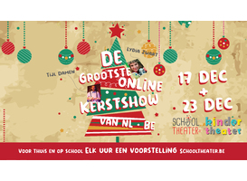 ‘De grootste online kerstshow’ brengt leerlingen uit België en Nederland samen ‘De grootste online kerstshow’ brengt leerlingen uit België en Nederland samen