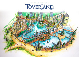 Wildwaterbaan Expedition Zork krijgt na kerstvakantie upgrade in Toverland Wildwaterbaan Expedition Zork krijgt na kerstvakantie upgrade in Toverland