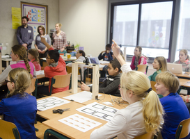 Basisschoolleerlingen maken kennis met de Groningse taal 