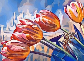 Kunstchallenge Flevolandse Tulp speciaal voor middelbare scholieren 