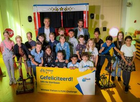 OBS De Startbaan uit Soesterberg wint challenge 'Fietsen is FUN'
