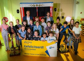 OBS De Startbaan uit Soesterberg wint challenge 'Fietsen is FUN' OBS De Startbaan uit Soesterberg wint challenge 'Fietsen is FUN'