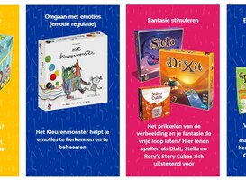 Spelen van spelletjes stimuleert de ontwikkeling van het kind 