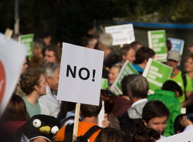 Studenten in Groningen gaan de straat op voor de energietoeslag 