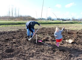 Geboortebos Waalbos in Ridderkerk geeft nog meer kindjes een groene start 