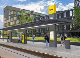 Tramhaltes Vaartsche Rijn - Utrecht Science Park krijgen een upgrade 