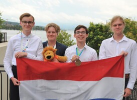 Guus Bukkems uit Helmond wint brons op 55e Internationale Chemieolympiade