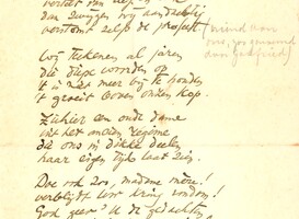 Handschriften van schrijver Godfried Bomans te zien in het Literatuurmuseum Handschriften van schrijver Godfried Bomans te zien in het Literatuurmuseum
