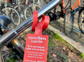 NS, gemeenten en onderwijsinstellingen roepen september uit tot #posifiets-maand