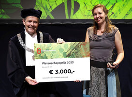 Suzanne Vogel is de winnaar van de Wetenschapsprijs 2023 