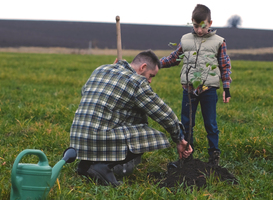 Kinderen uit Amstelveen planten 100 bomen tijdens Nationale Boomfeestdag