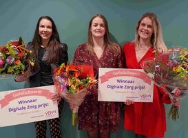 Digitale Zorgprijs 2023 voor twee studenten van Zuyd Hogeschool Digitale Zorgprijs 2023 voor twee studenten van Zuyd Hogeschool