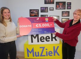 Méér Muziek in de Klas ontvangt donatie van 5.000 euro van Babbage Company Méér Muziek in de Klas ontvangt donatie van 5.000 euro van Babbage Company