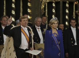 Koningin Máxima in gesprek met mbo-studenten in Zwolle