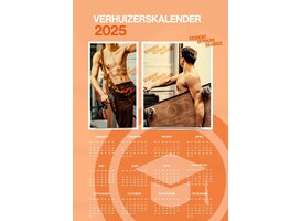 Student Verhuis Service lanceert eerste sexy verhuizerskalender van Nederland