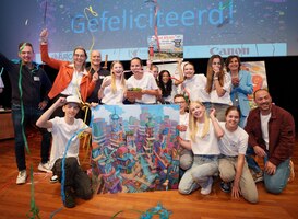 Leerlingen Commanderij College winnen prijs voor hun stad van de toekomst