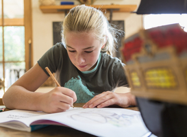 Vanwege de NAVO-top een uur naar school fietsen voor de toetsweek 