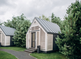Leraren van school De Jutter op Vlieland kunnen in tiny houses verblijven Leraren van school De Jutter op Vlieland kunnen in tiny houses verblijven