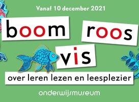 Prinses Laurentien opent 'boom roos vis' tentoonstelling in Onderwijsmuseum
