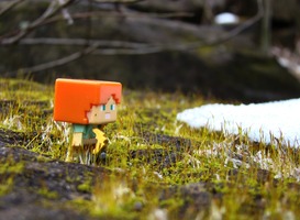 Leren over het verkeer tijdens een spelletje Minecraft
