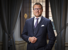 Prins Constantijn heeft eredoctoraat van Universiteit Twente ontvangen
