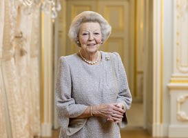 Prinses Beatrix aanwezig bij symposium Spierfonds voor jonge onderzoekers