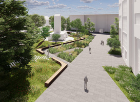 Hogeschool Saxion bouwt nieuw klimaatbestendig schoolplein