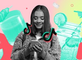 In één op de vijf filmpjes die tiener ziet op TikTok is alcohol te zien