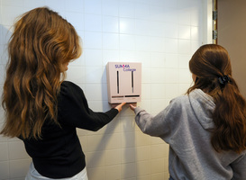 Gratis menstruatieproducten voor studentes van het Summa College